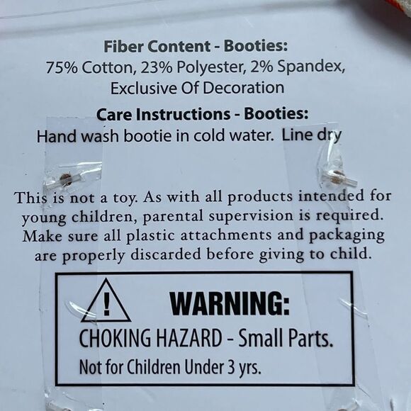 Little Me 0-12 Month Infant Knit Autumn Headband & Bootie Set NWT - Picture 4 of 4